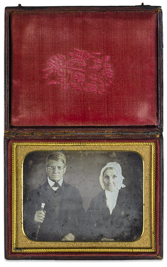 Mr and Mrs Caleb Morgan c.1850