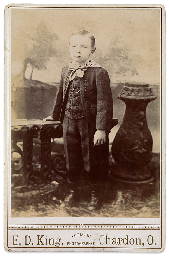 Portrait of a young boy c.1860