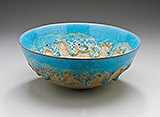 Gertrud Natzler / b. Austria 1908–1971 active Los Angeles / Otto Natzler b. Austria 1908–2007 active Los Angeles / Bowl 1943 / Earthenware / LACMA, Gift of Rose A. Sperry 1972 Revocable Trust / © 2007 Gail Reynolds Natzler, Trustee of The Natzler Trust. Photo © 2011 Museum Associates/LACMA