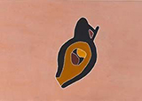 Mabel Juli, Gija people, Australia b.c1933 / Marranyji and Dinal2004 / Natural pigments on canvas / Purchased 2005 with funds from Cathryn Mittelheuser, AM, through the Queensland Art Gallery Foundation / Collection: Queensland Art Gallery / © Mabel Juli 2004. Licensed by Viscopy, Sydney, 2014