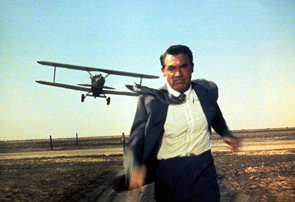 Production still from North by Northwest 1959 / Director: Alfred Hitchcock / Image courtesy: British Film Institute, Chapel Distribution