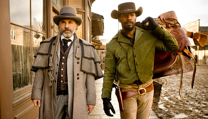Production still from Django Unchained 2012 / Director: Quentin Tarantino / Image courtesy: Sony Pictures Releasing