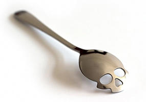 Skull Sugar Spoon